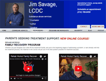 Tablet Screenshot of jimsavage.net